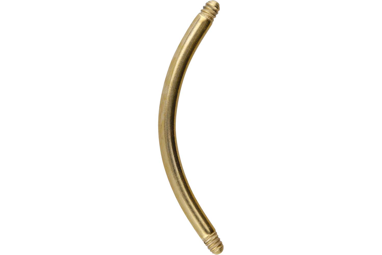 Chirurgenstahl Piercing Banane ohne Kugeln